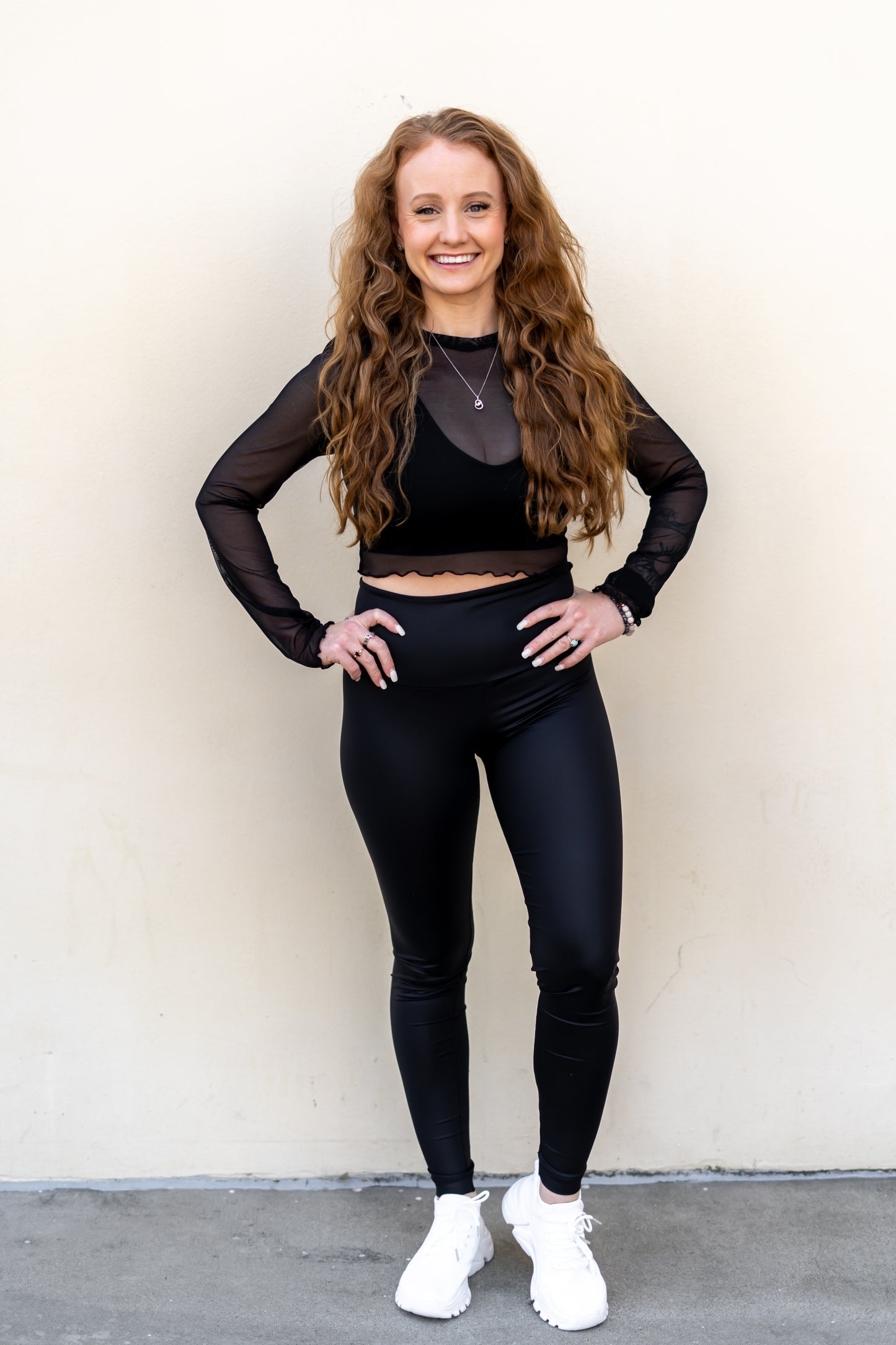 Rogiani x shefayoga mesh top