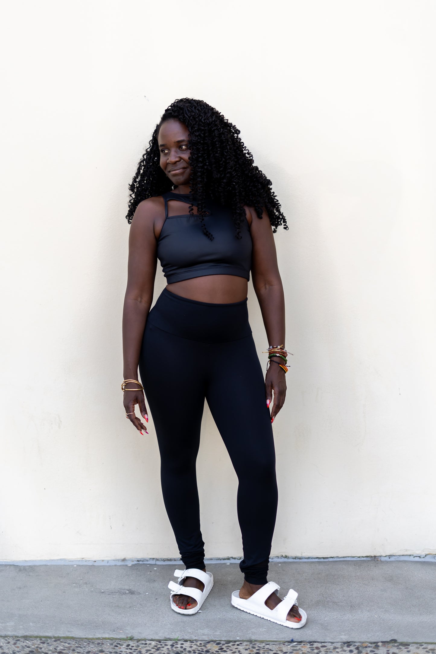 Rogiani x shefayoga moto leggings