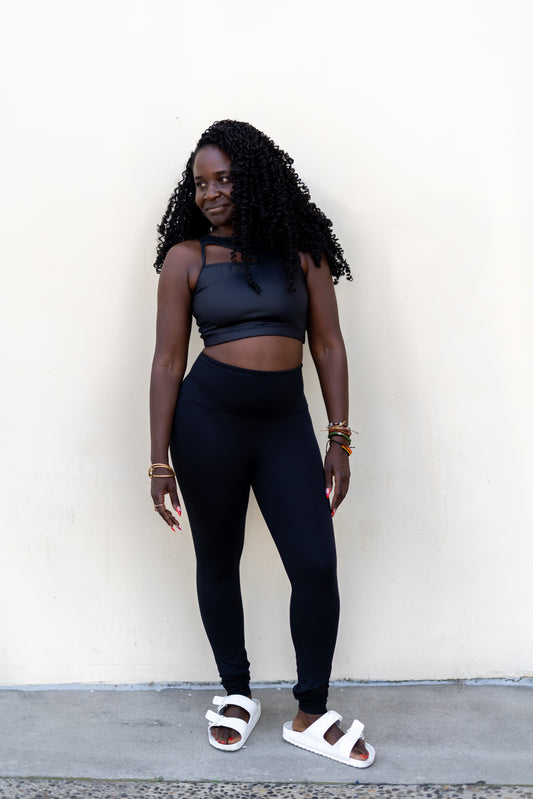 Rogiani x shefayoga moto leggings