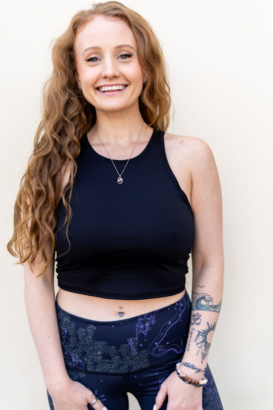 teeki black mermaid tank